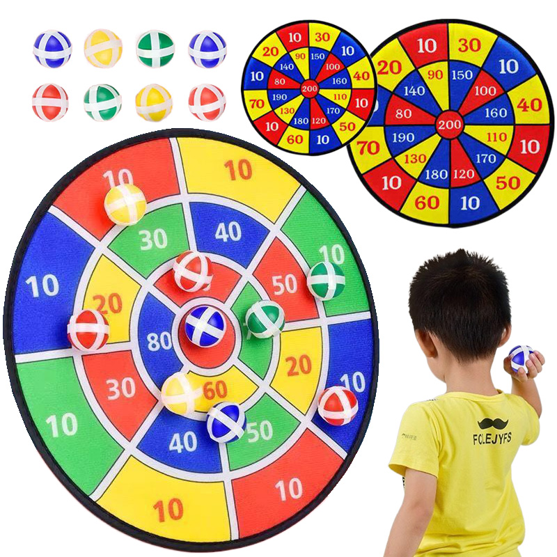 Board Game For 6 Years Old - Children Target Dart Plate Sticky Ball