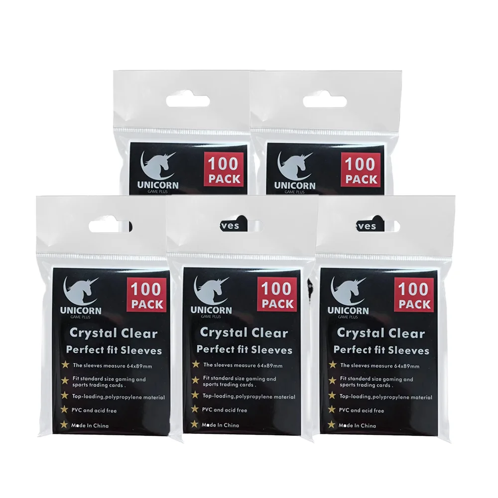 Board Game Catan - Premium Card Sleeves Standard Size Clear