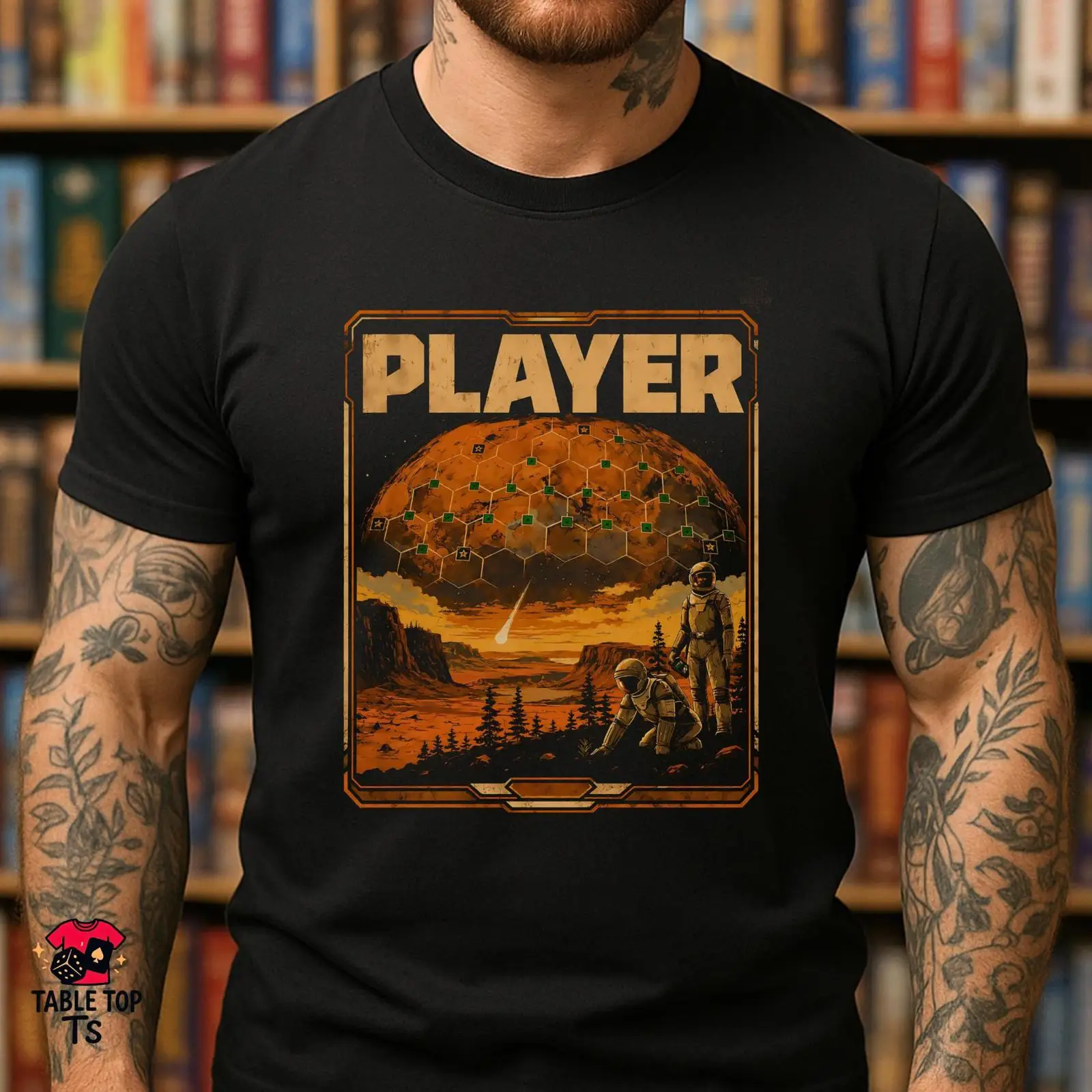 Board Game Inspiration - Terraforming Mars Inspired PLAYER T Shirt