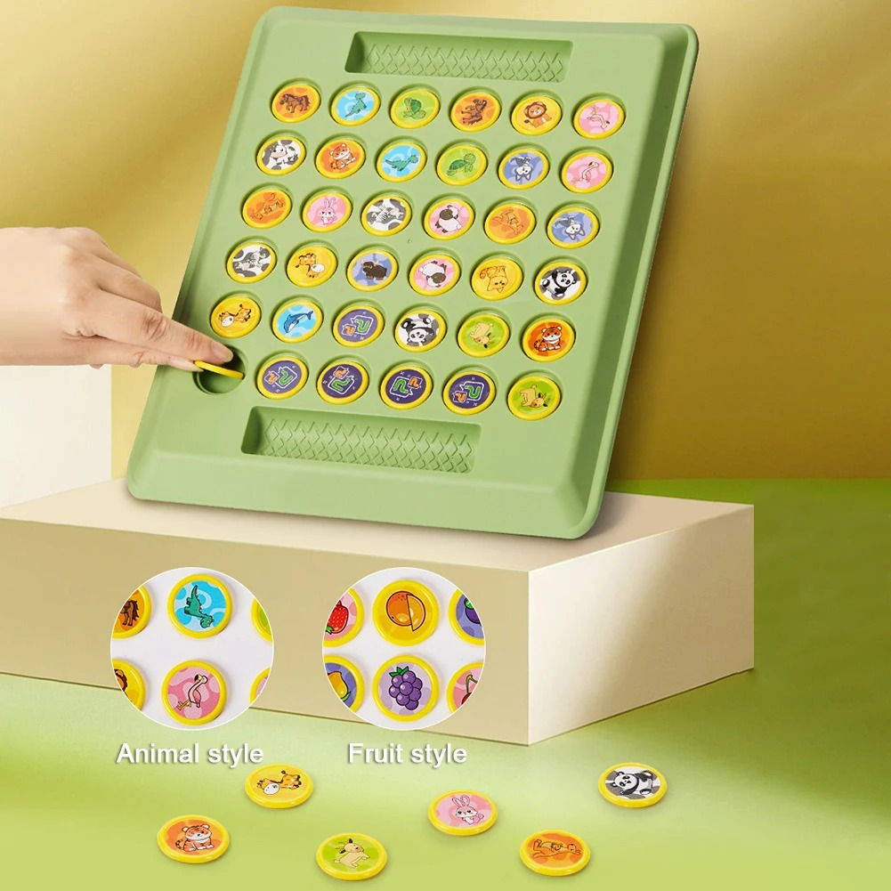 Board Game Flip 7 - Travel-friendly Chess Board Flip Chess Game