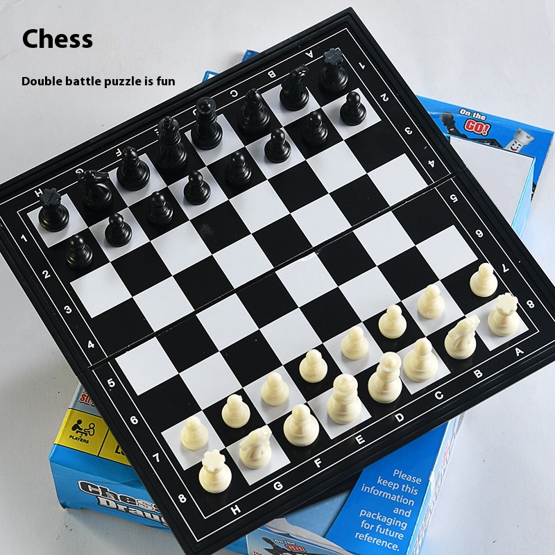 Board Game Ludo - Two in One Foldable Board Toys