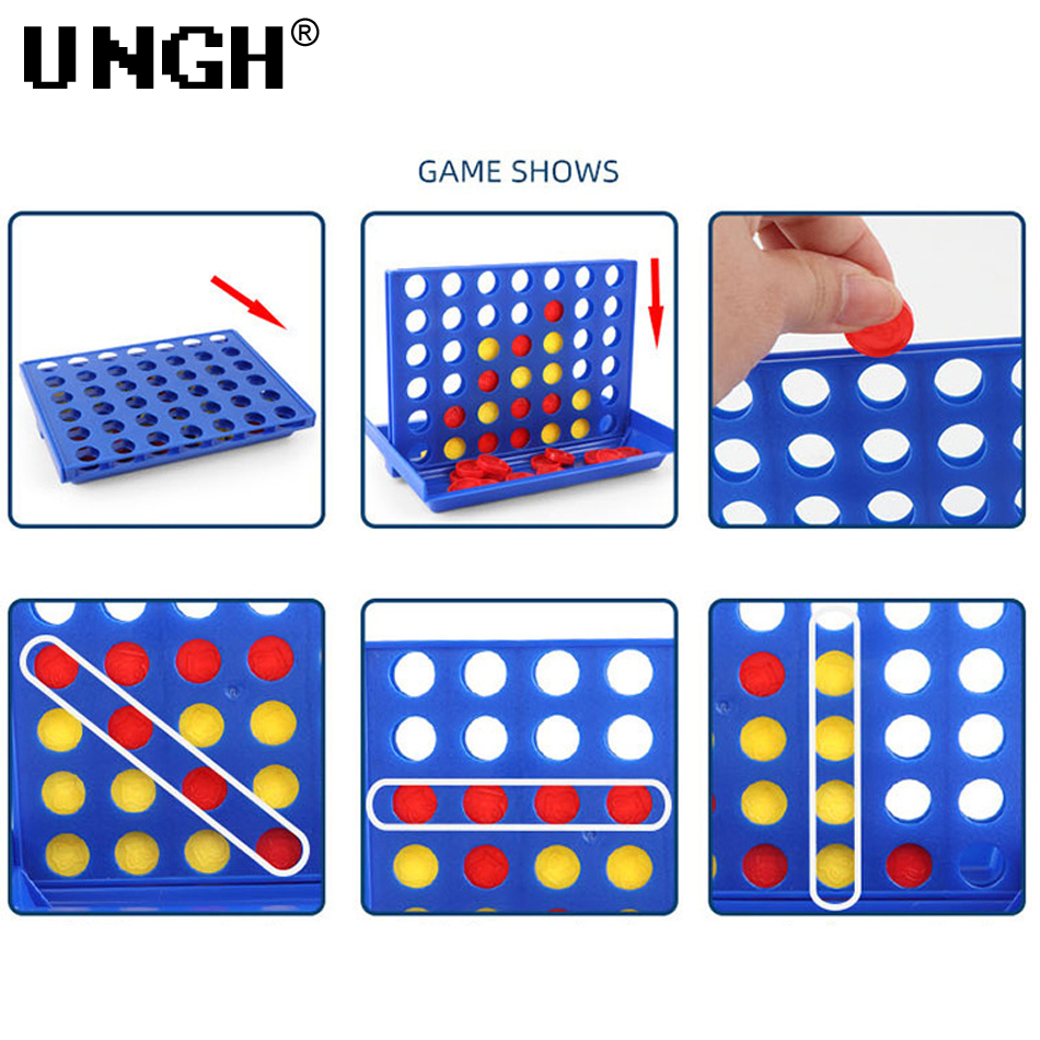 UNGH Four In A Row Bingo Chess - Board Game For 6 Years Old recension och pris