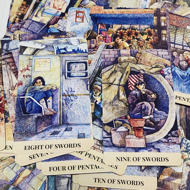 City Labyrinth Tarot Cards 78  - Board Game Live recension och pris