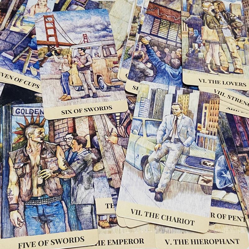 City Labyrinth Tarot Cards 78  - Board Game Live recension och pris