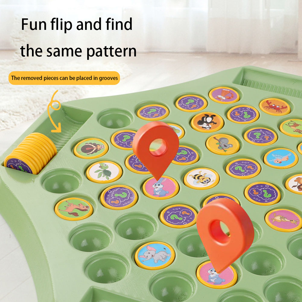 Flip Chess Children Memory Tra - Board Game Flip 7 recension och pris