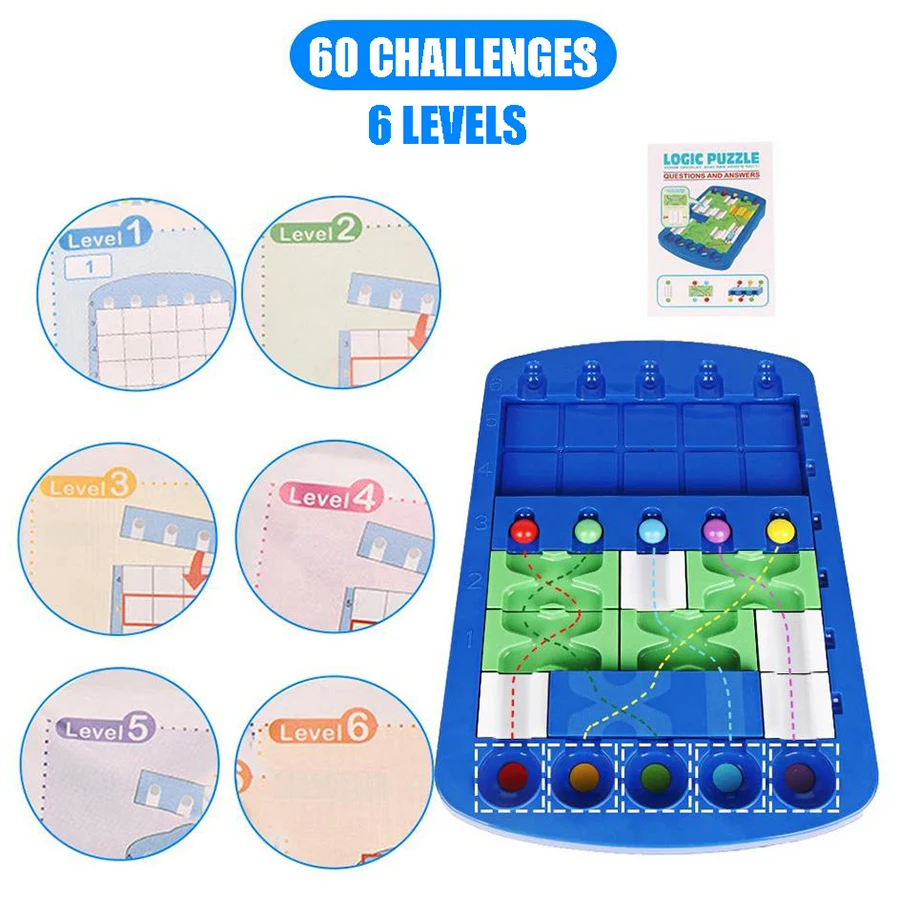 Kids Maze Ball Board Game Logi - Board Game For 6 Years Old recension och pris
