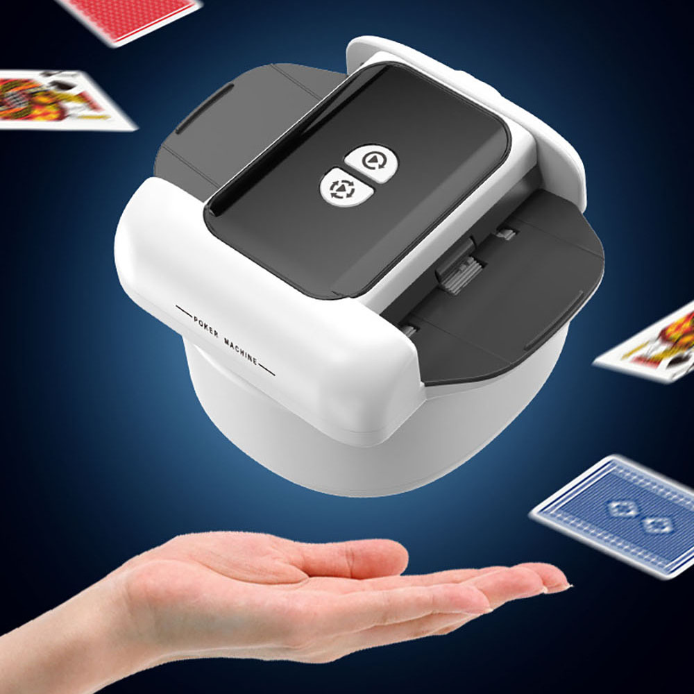 Rechargeable Automatic Card Sh - Board Game Hotel recension och pris
