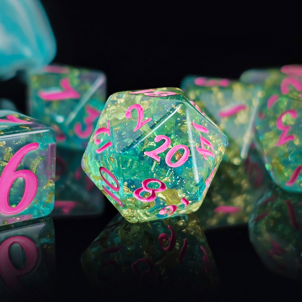 7Pcs/set Shining Foil Inside R - Board Game Live recension och pris