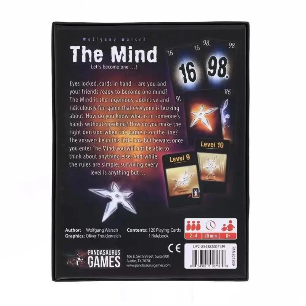 NEW The Mind Card Game Party P - Board Game Card recension och pris