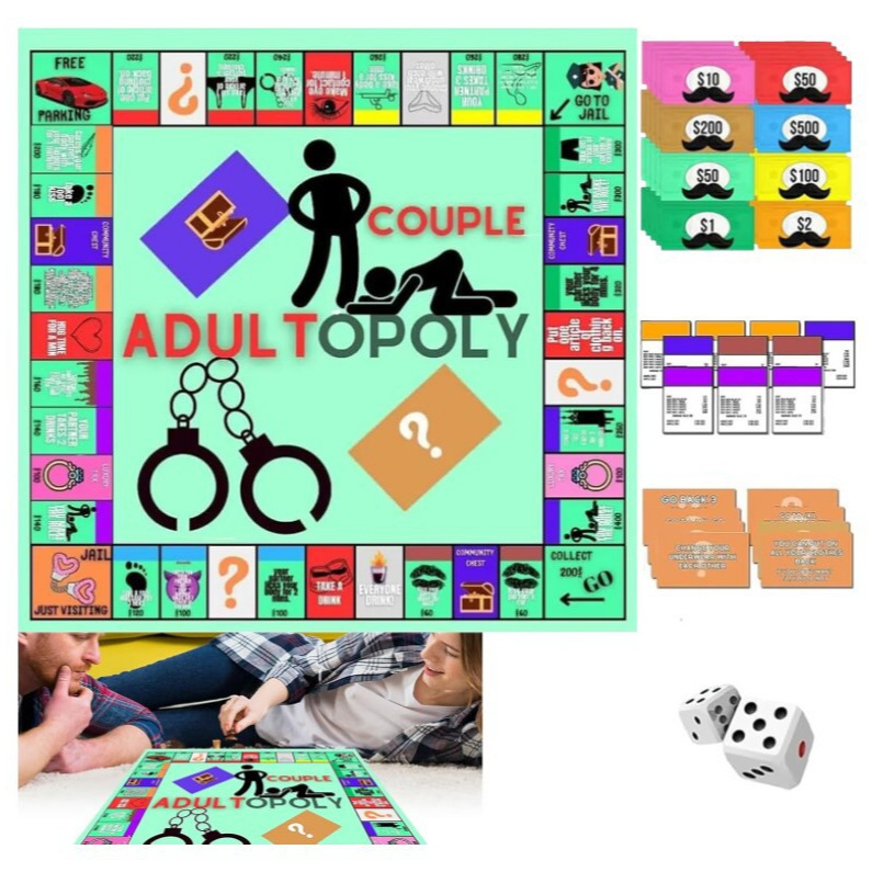 Couple Chessboard Monopolys Pa - Board Game Unmatched recension och pris