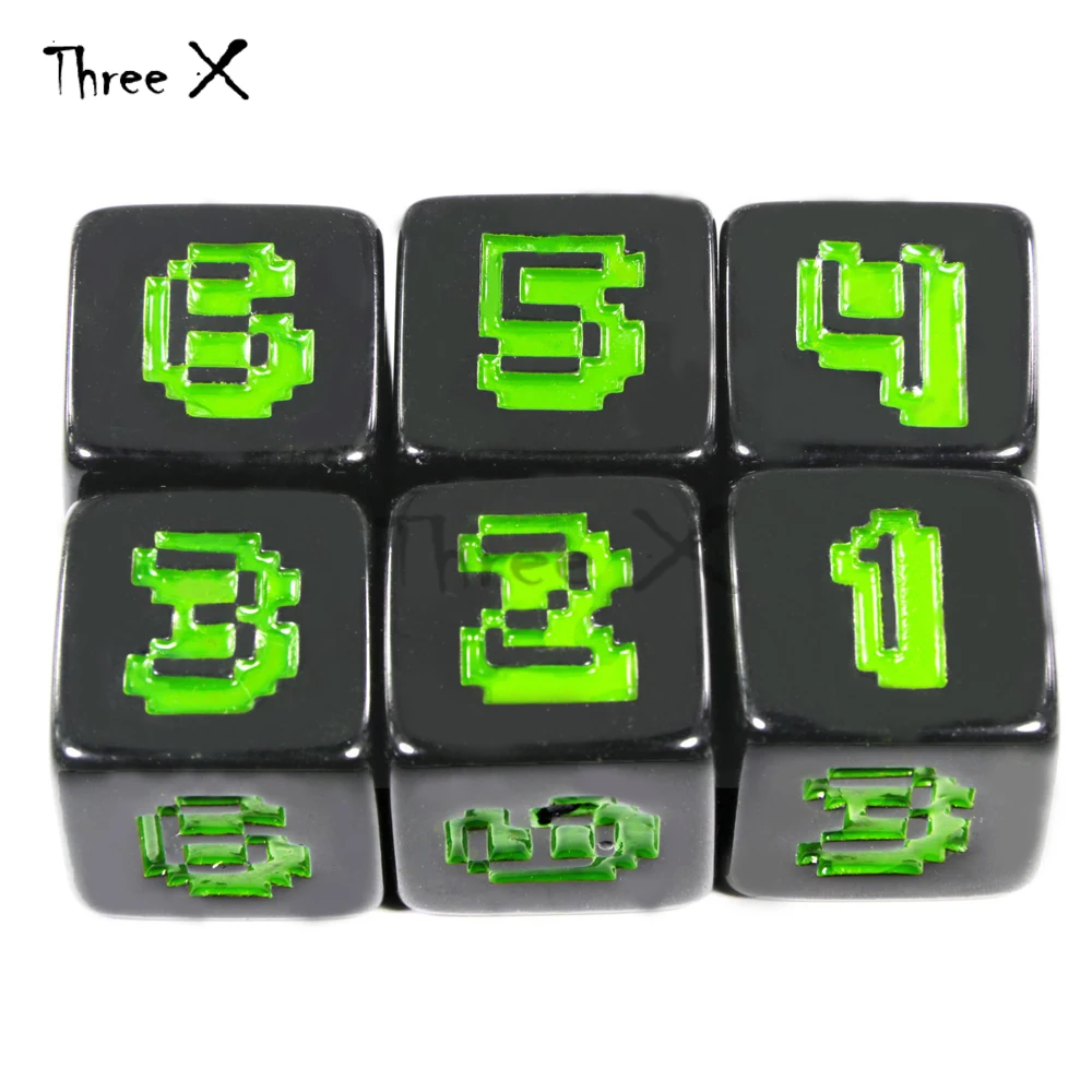 6 Style of Logo 18mm Digital D - Board Game Logo recension och pris