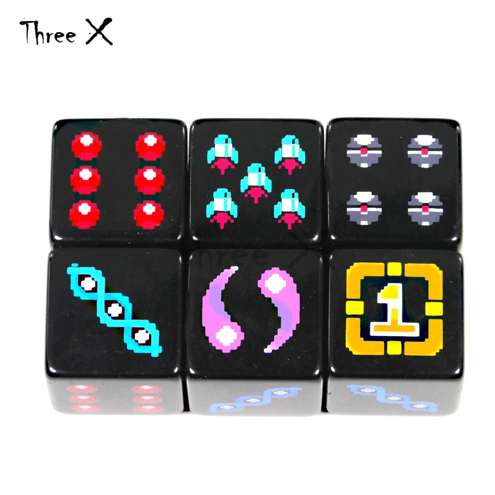 6 Style of Logo 18mm Digital D - Board Game Logo recension och pris