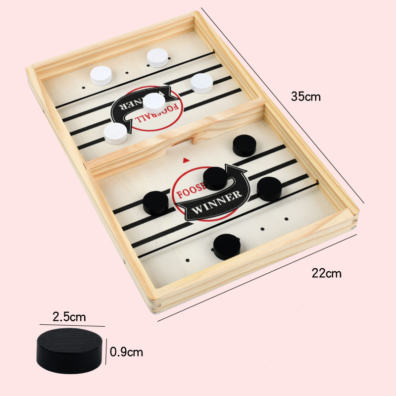 Table Hockey Paced Sling Puck  - Board Game For 6 Years Old recension och pris