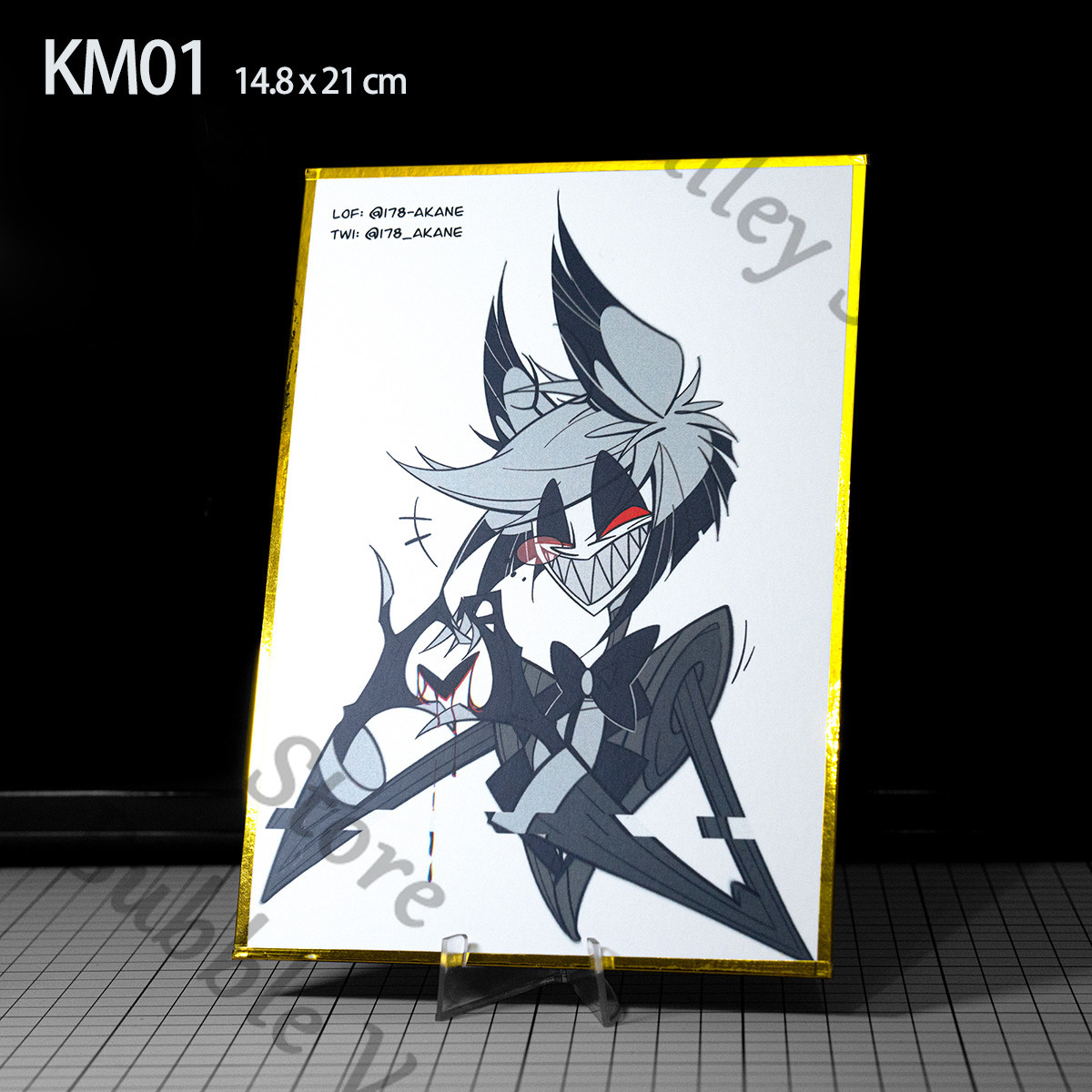 Anime Hazbin Hotel Alastor Luc - Board Game Illustrator recension och pris