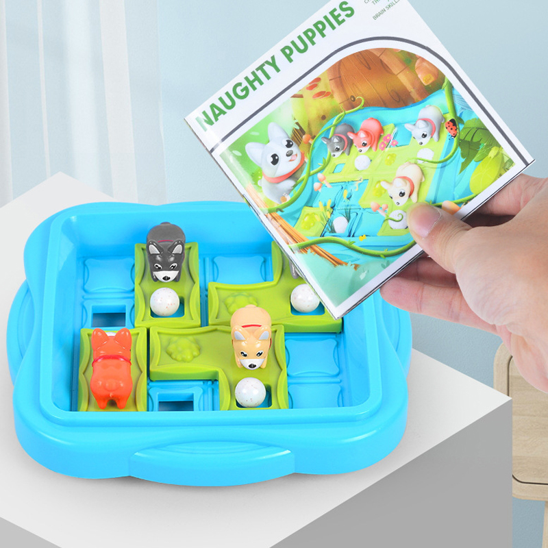 Board Game Naughty Puppies Chi - Board Game For 6 Years Old recension och pris