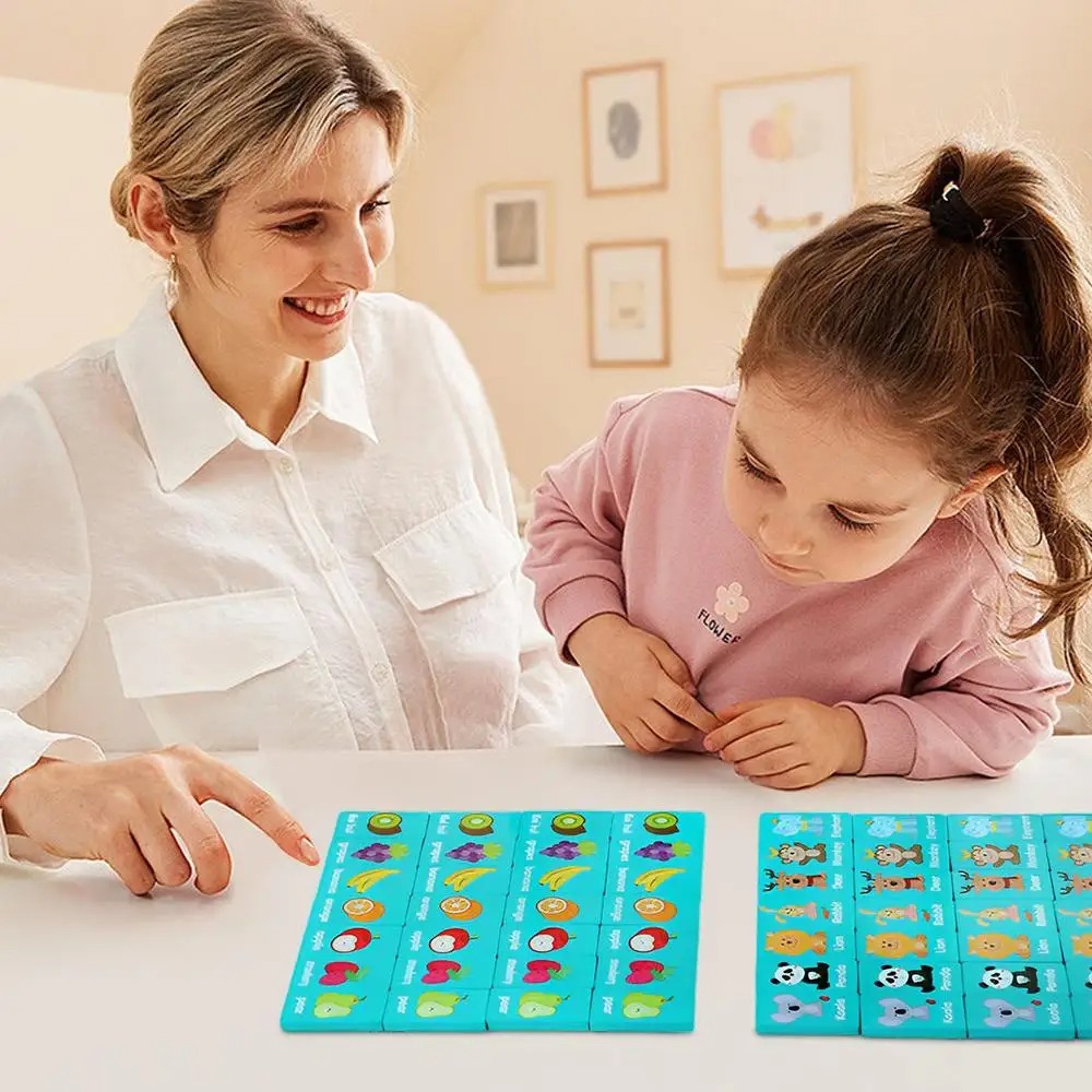 Wooden Memory Solitaire Matchi - Board Game Flip 7 recension och pris
