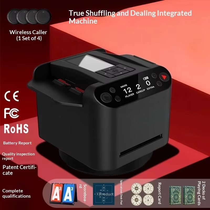 Automatic Card Shuffler Machin - Board Game Hotel recension och pris
