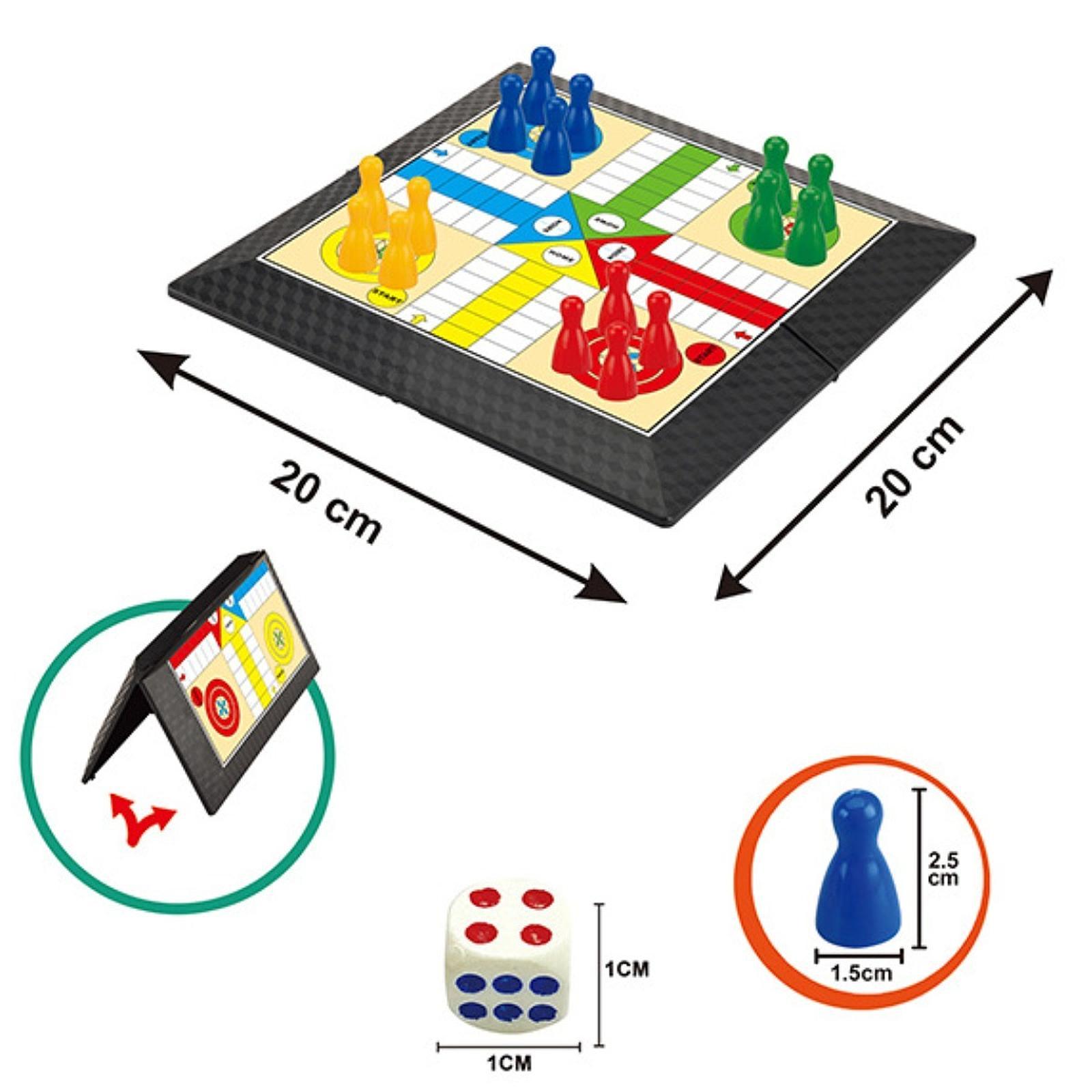 Game Set Multi Players Family  - Board Game Ludo recension och pris