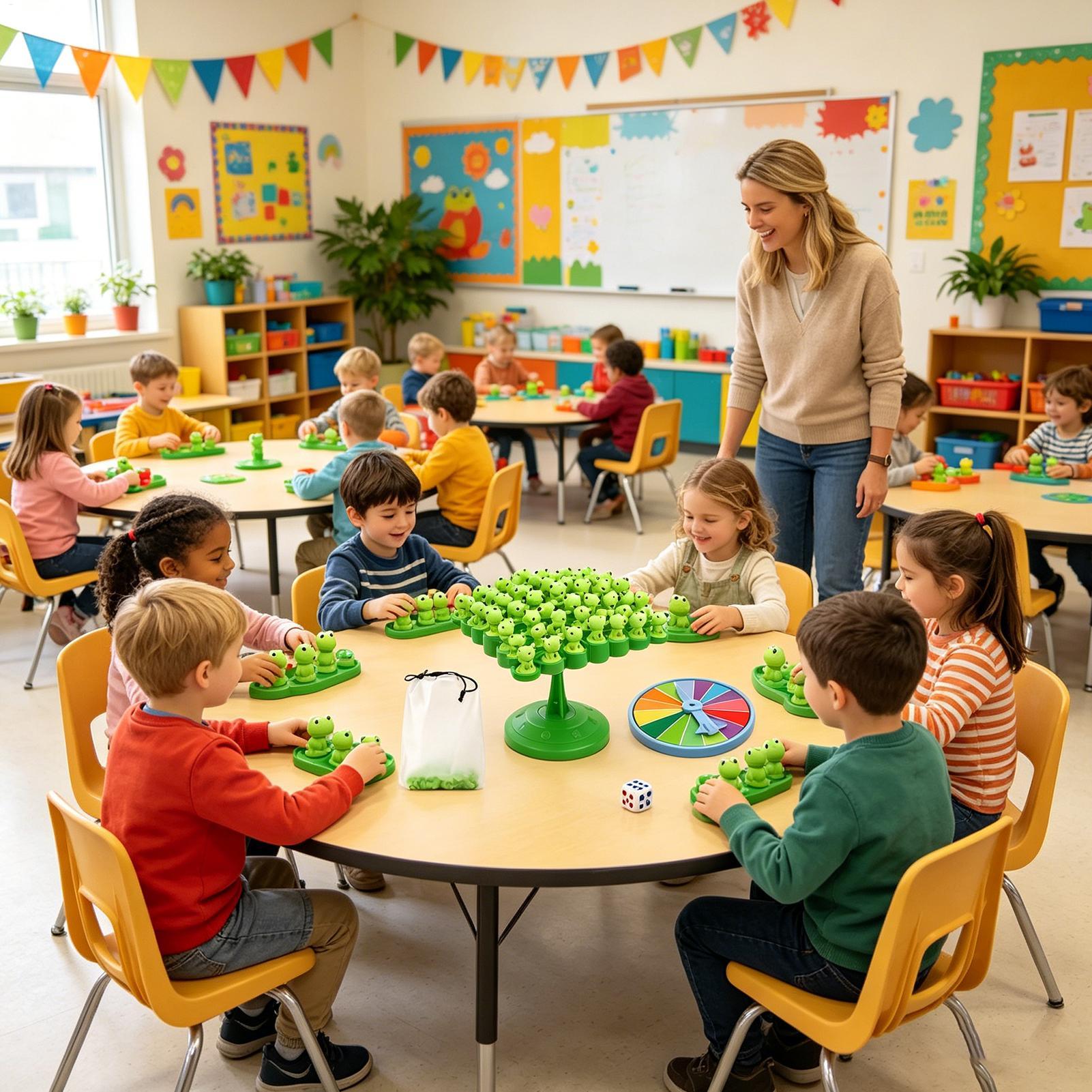 Kids Frog Balance Tree Board G - Board Game Live recension och pris