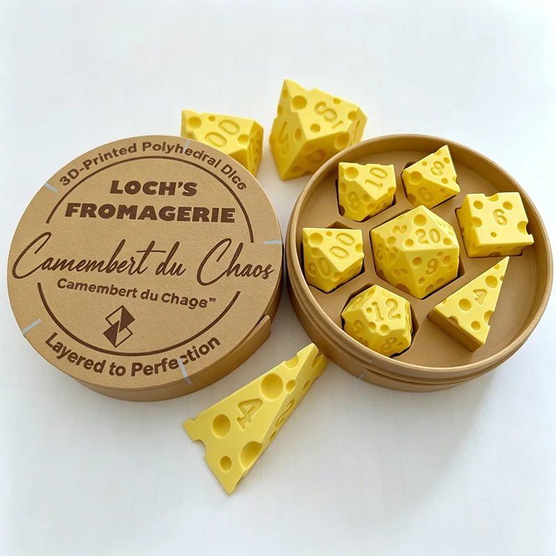 Creative Irregular Cheese Dice - Board Game Digital recension och pris
