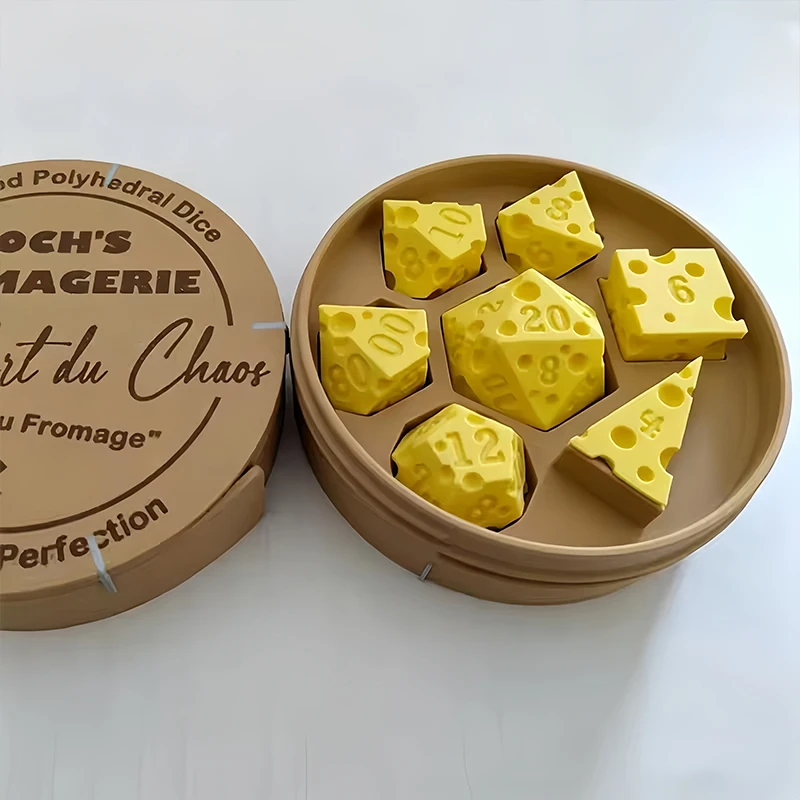 Creative Irregular Cheese Dice - Board Game Digital recension och pris