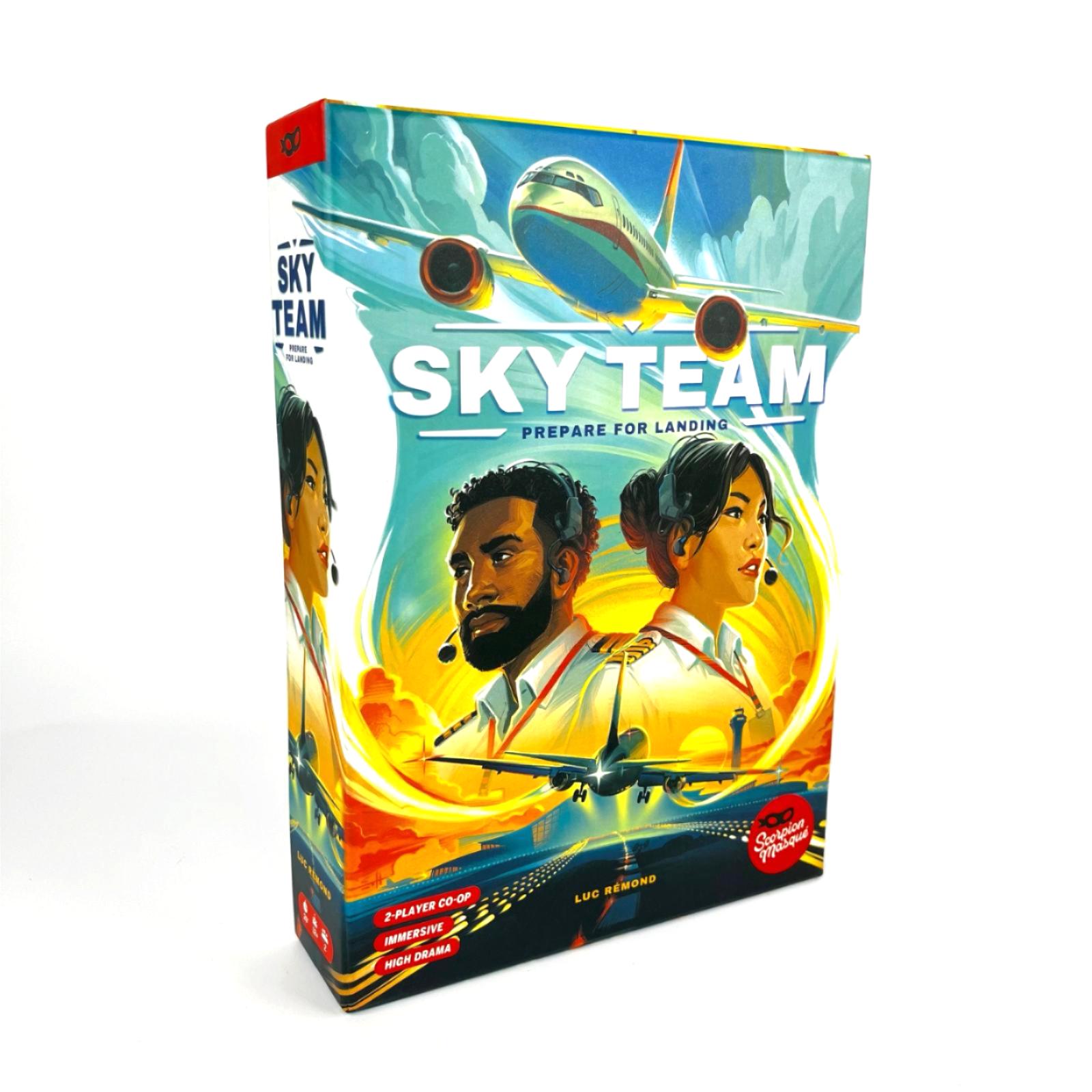 Board Game：SKY TEAM Base Game、 - Board Game Unmatched recension och pris