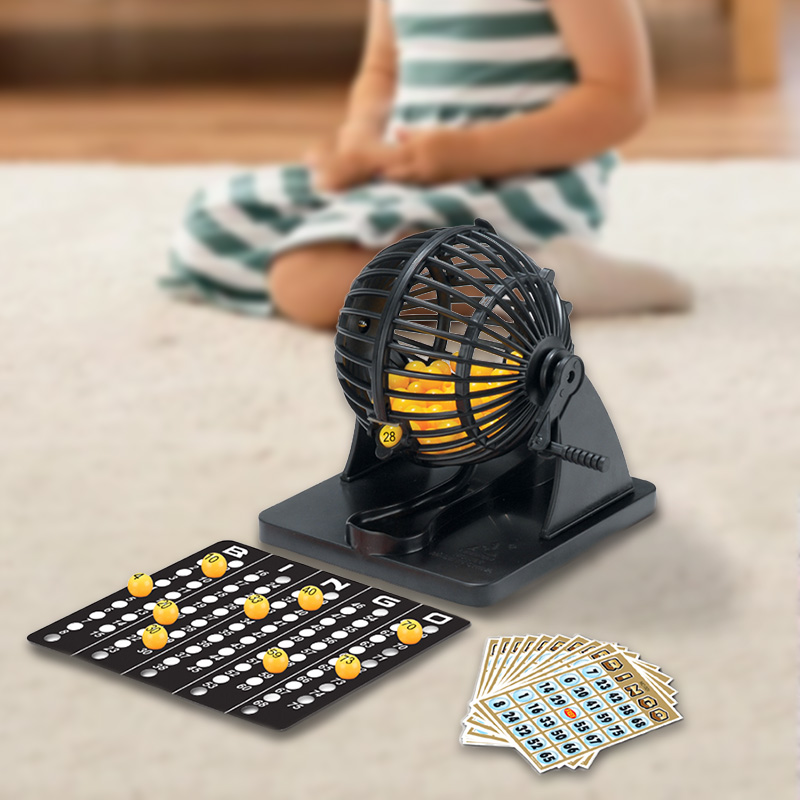 Bingo Lottery Machine Cage Swe - Board Game Live recension och pris