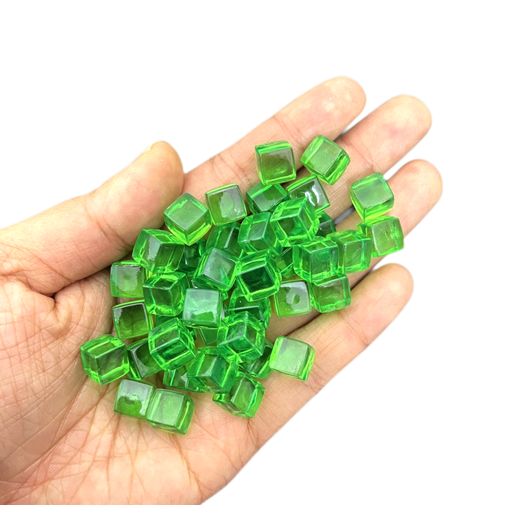 100Pcs/Set 8mm Transparent Squ - Board Game Catan recension och pris