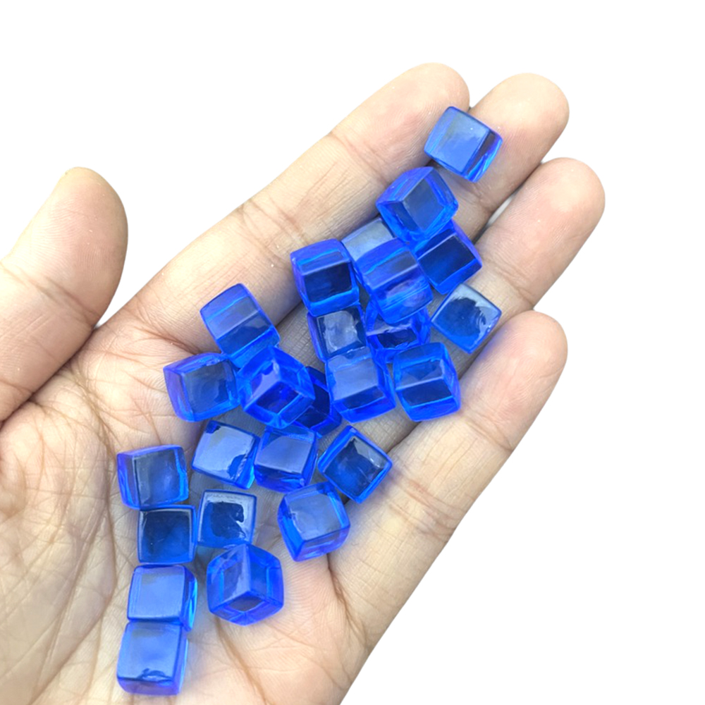 100Pcs/Set 8mm Transparent Squ - Board Game Catan recension och pris