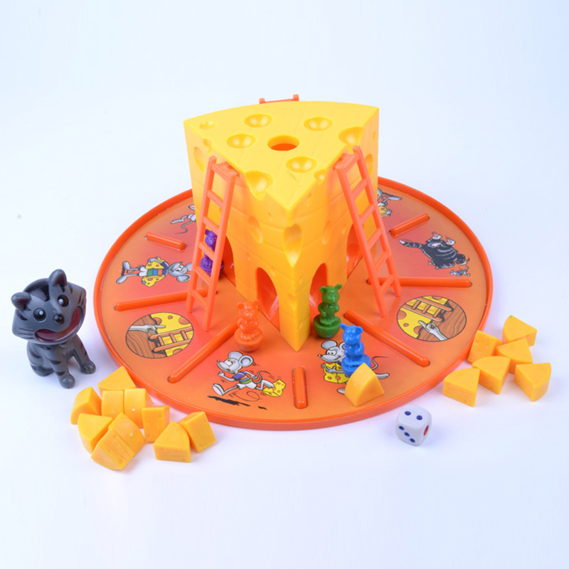Cat and Mouse Cake Cheese Boar - Board Game For 6 Years Old recension och pris