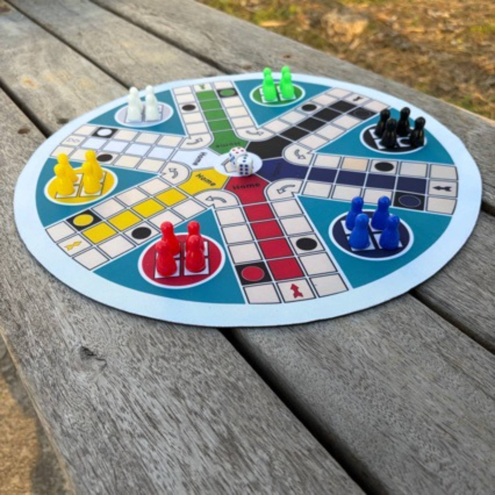 Ludo Game Set 6 Players Round  - Board Game Ludo recension och pris