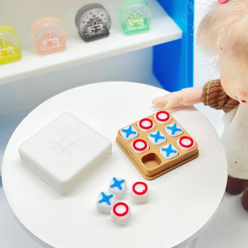 Mini Tic Tac Toe Game Dollhous - Board Game Live recension och pris