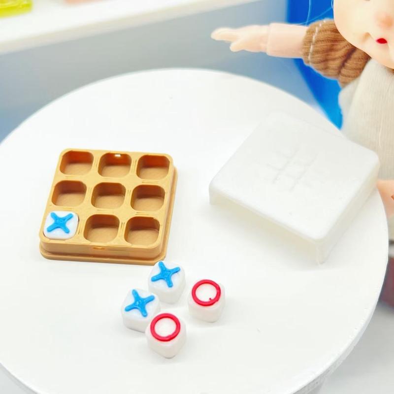 Mini Tic Tac Toe Game Dollhous - Board Game Live recension och pris