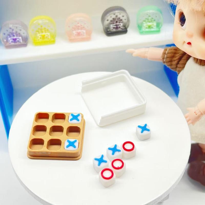 Mini Tic Tac Toe Game Dollhous - Board Game Live recension och pris