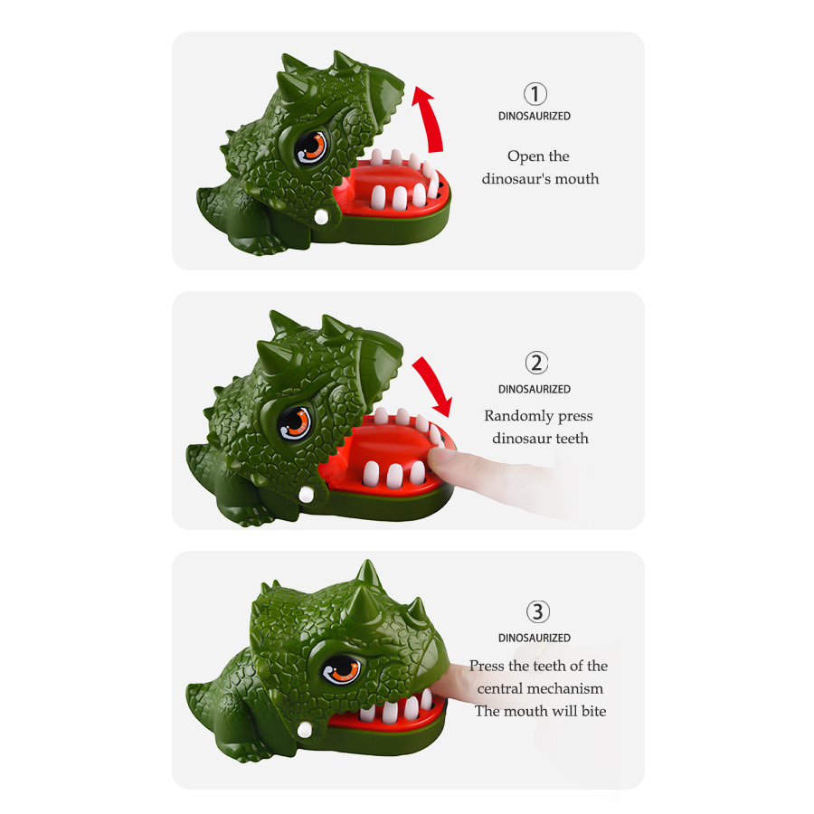 Dinosaur Teeth Biting Finger T - Board Game Live recension och pris