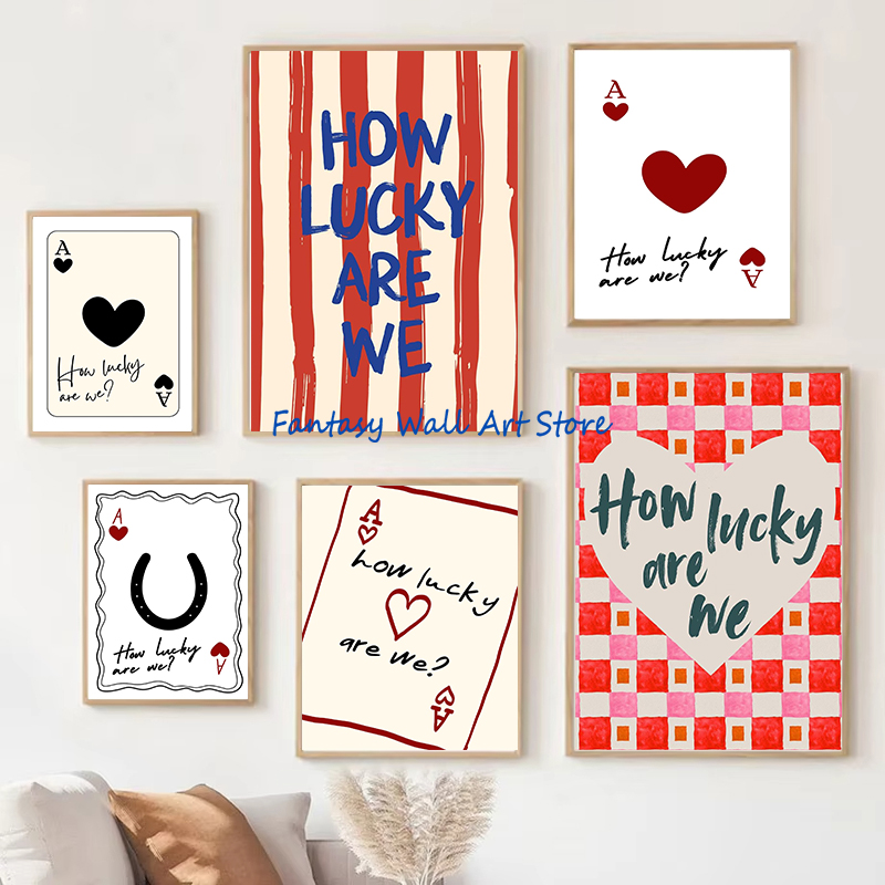 How Lucky Are We Trendy Quotes - Board Game Hotel recension och pris
