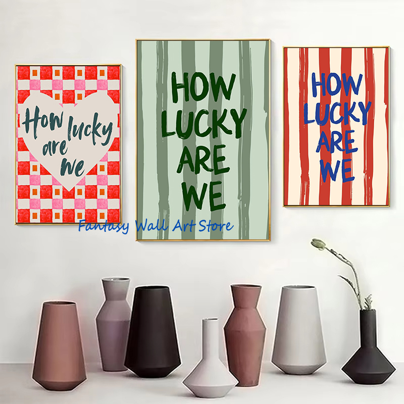 How Lucky Are We Trendy Quotes - Board Game Hotel recension och pris