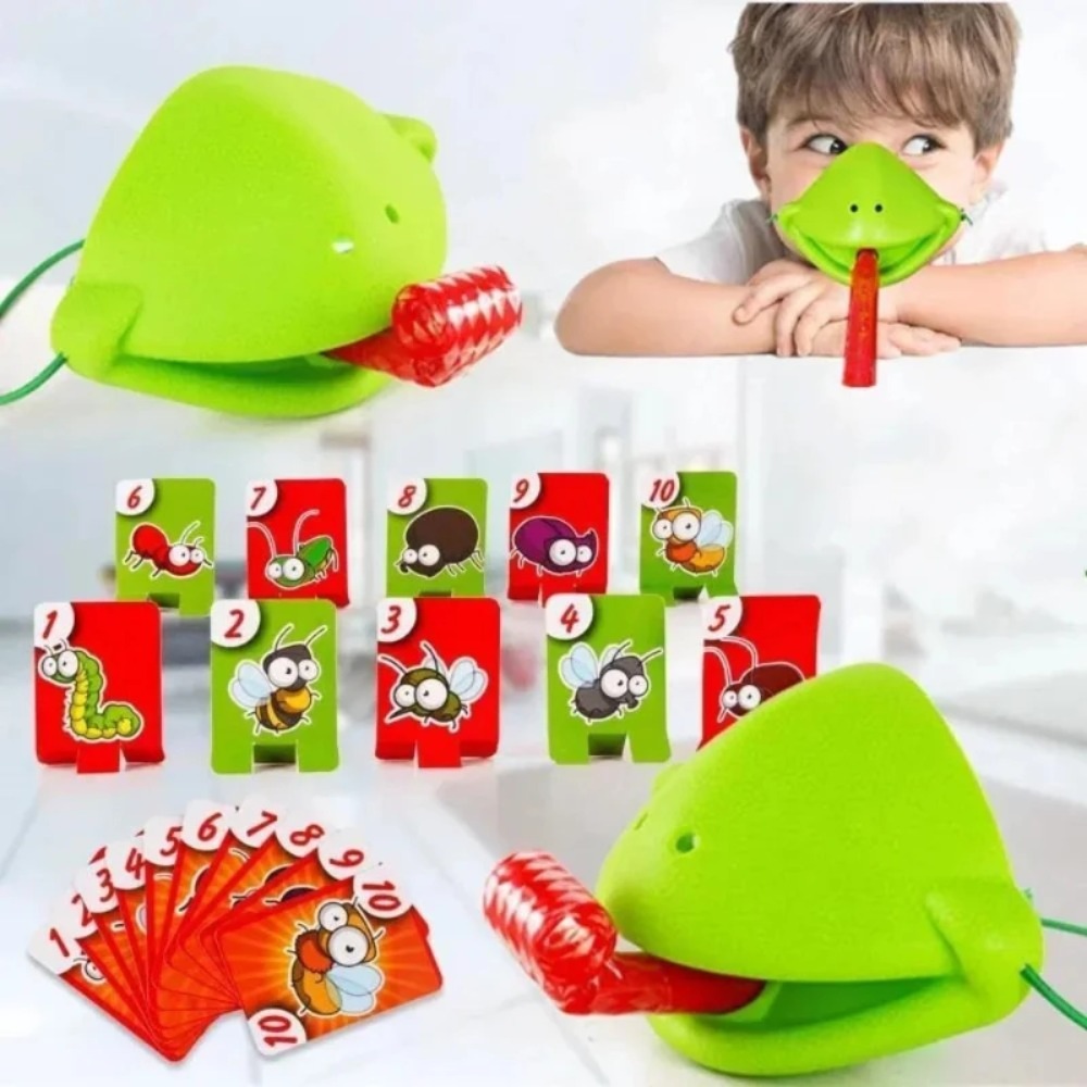 Frog Lizard Mask Wagging Tongu - Board Game Card recension och pris