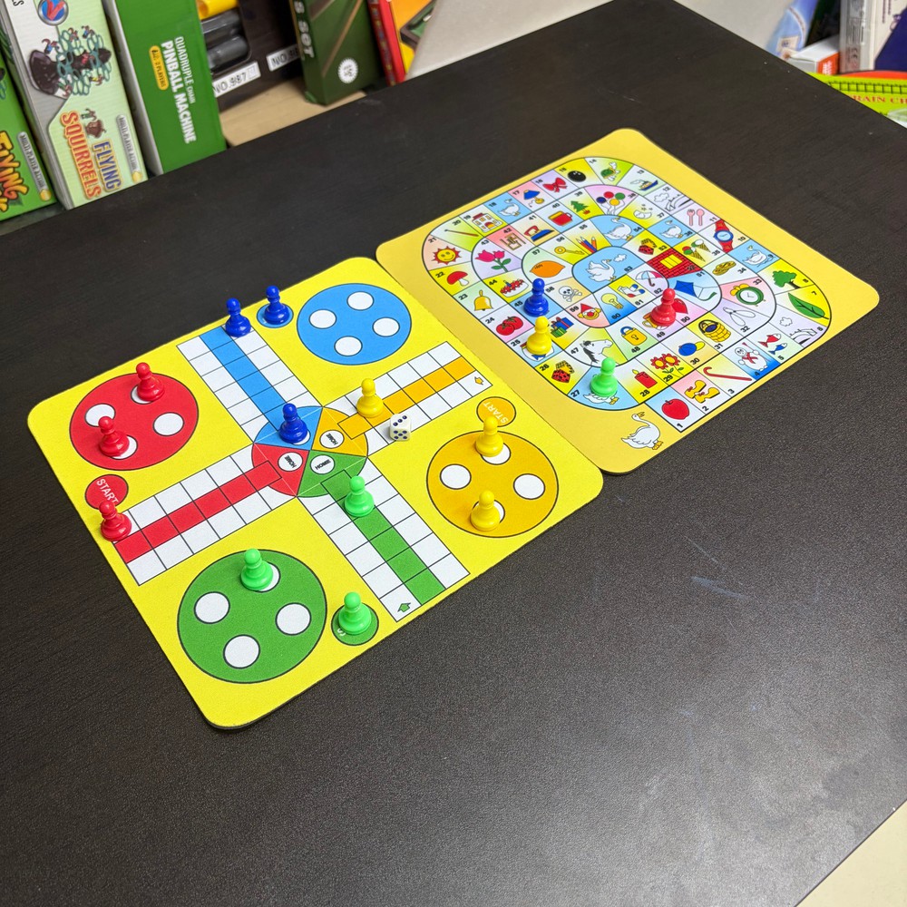 2pcs Ludo and Swan Board Game  - Board Game Ludo recension och pris