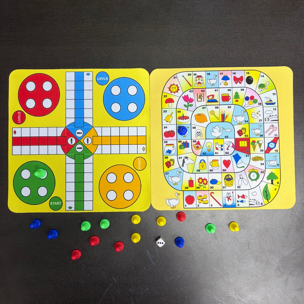 2pcs Ludo and Swan Board Game  - Board Game Ludo recension och pris