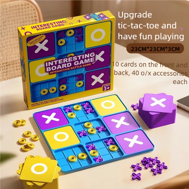 A Nine-Square Xo Tic-Tac-Toe B - Board Game Live recension och pris