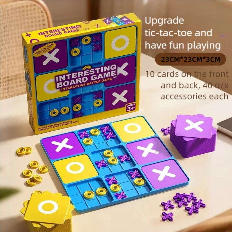 A Nine-Square Xo Tic-Tac-Toe B - Board Game Live recension och pris