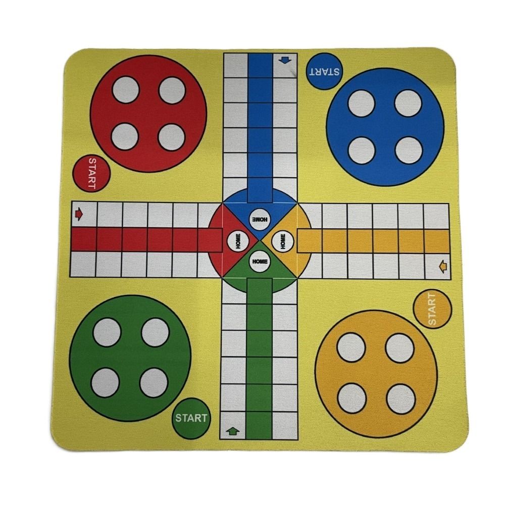 Family With Mouse Pad Flying C - Board Game Ludo recension och pris