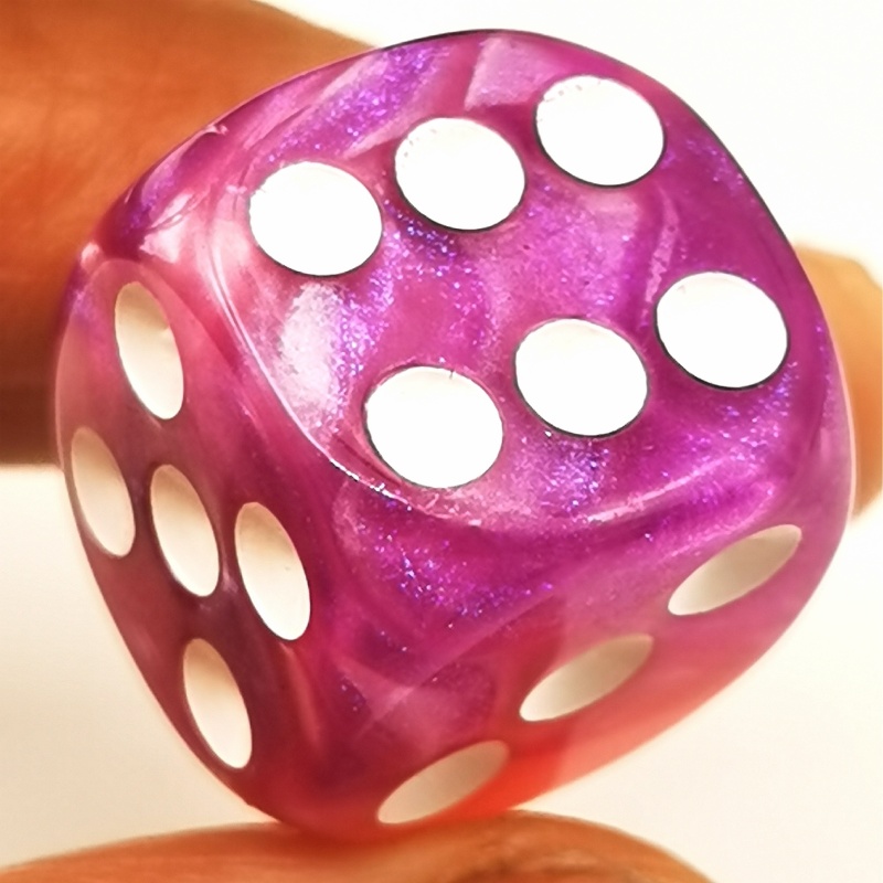 10 pcs Marble Pearl Veins Effe - Board Game Ludo recension och pris