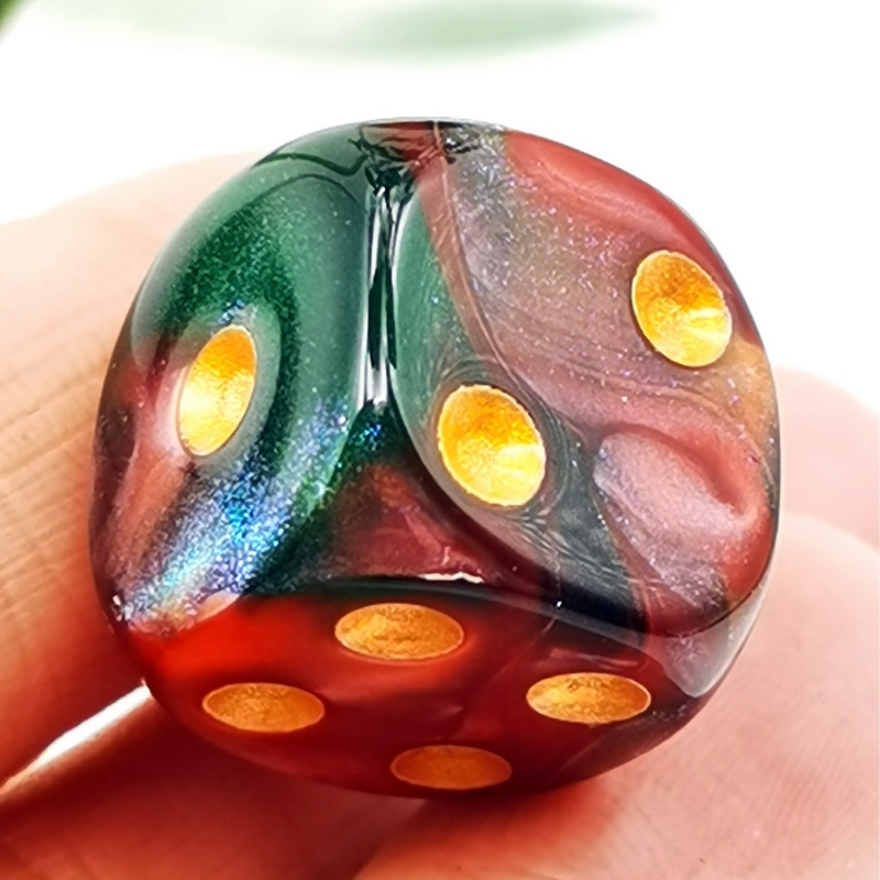 10 pcs Marble Pearl Veins Effe - Board Game Ludo recension och pris