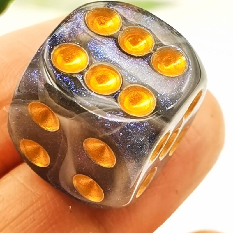 10 pcs Marble Pearl Veins Effe - Board Game Ludo recension och pris