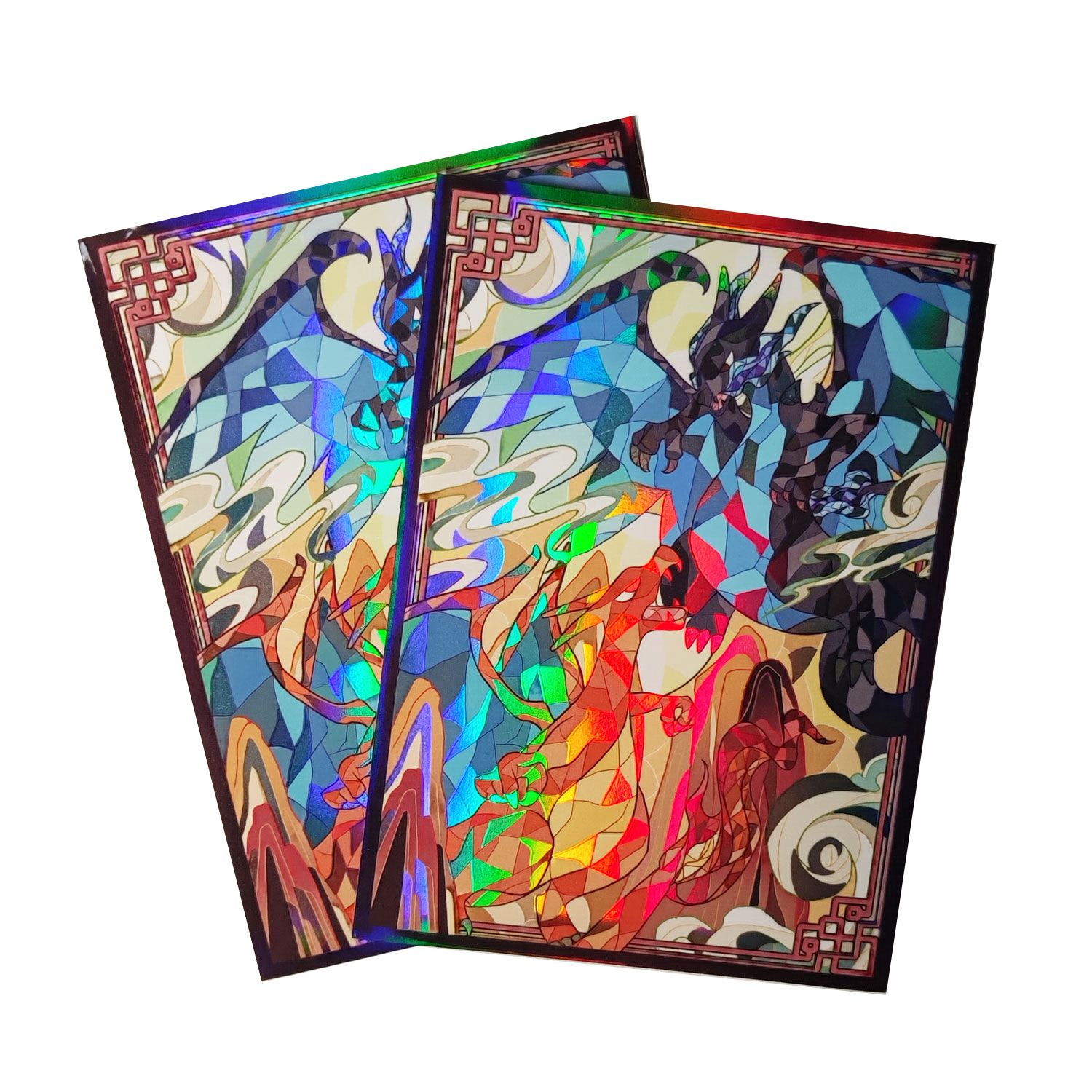 60ct Holo Card Sleeves 66x91mm - Board Game Illustrator recension och pris
