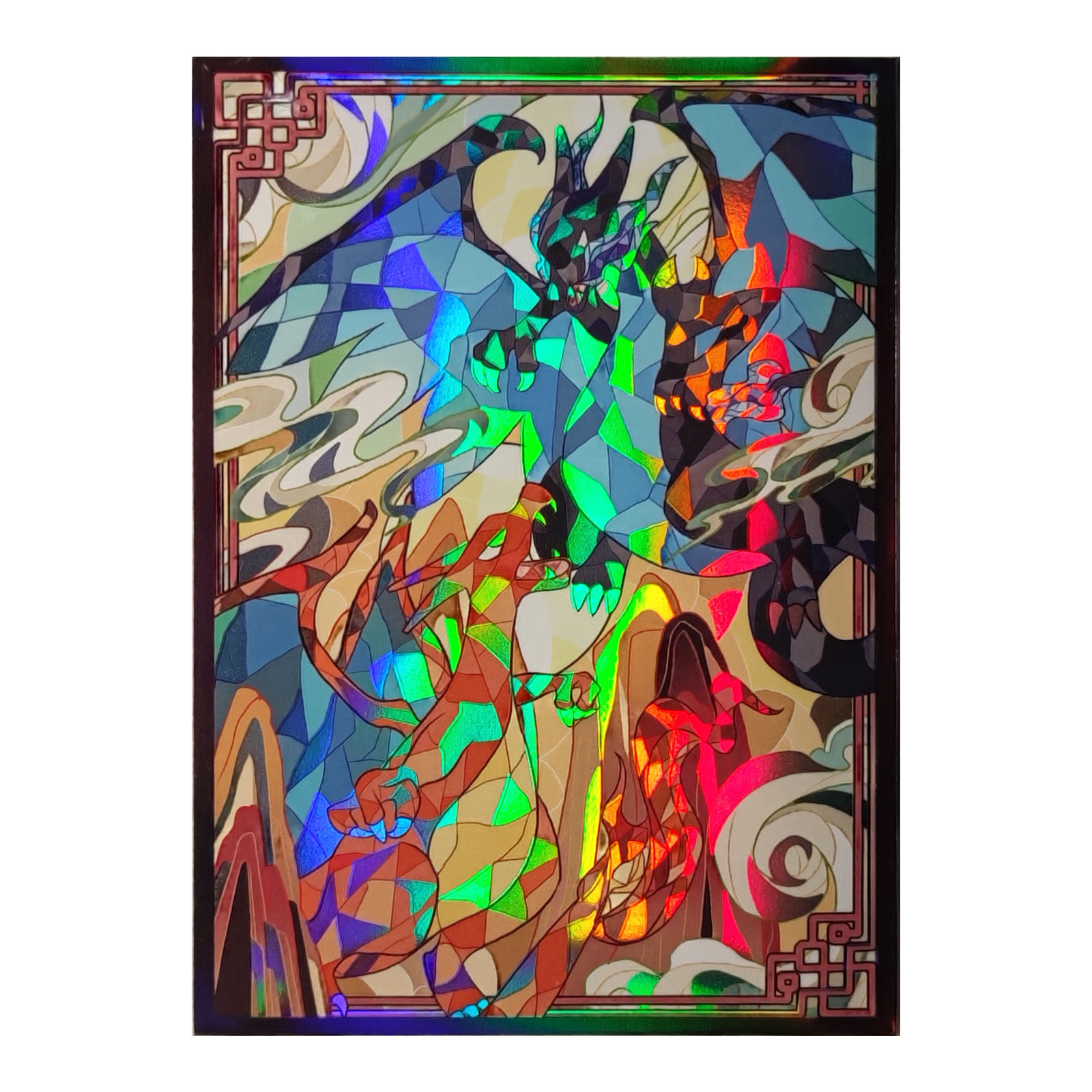60ct Holo Card Sleeves 66x91mm - Board Game Illustrator recension och pris