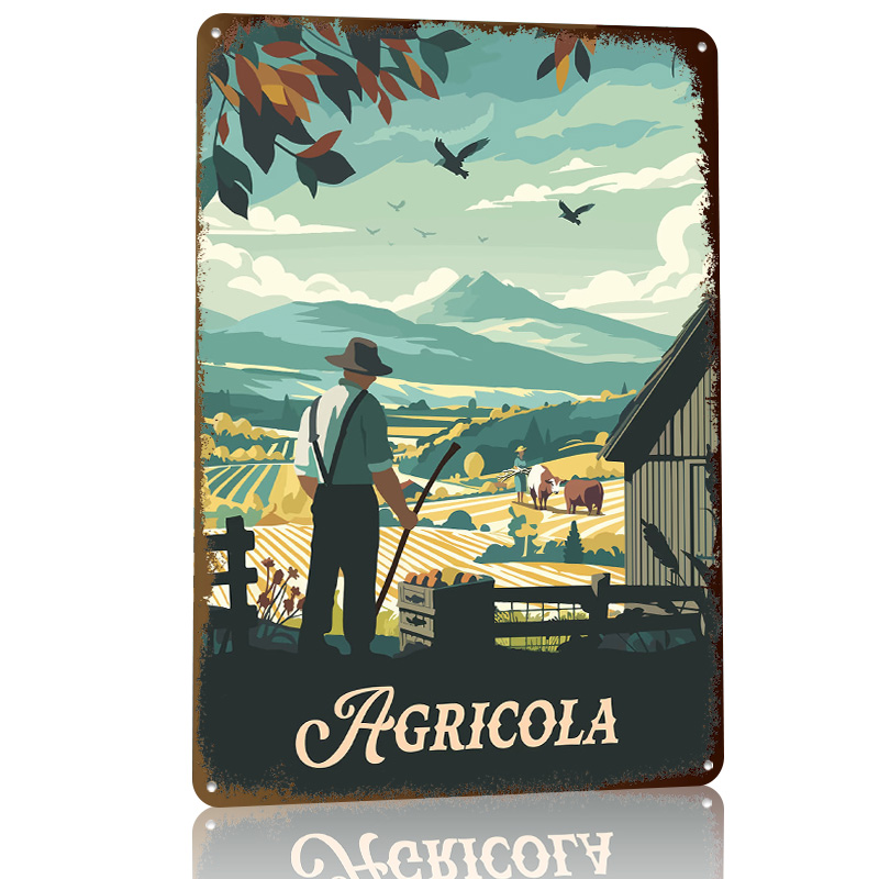 Agricola Board Game Inspired I - Board Game Illustrator recension och pris