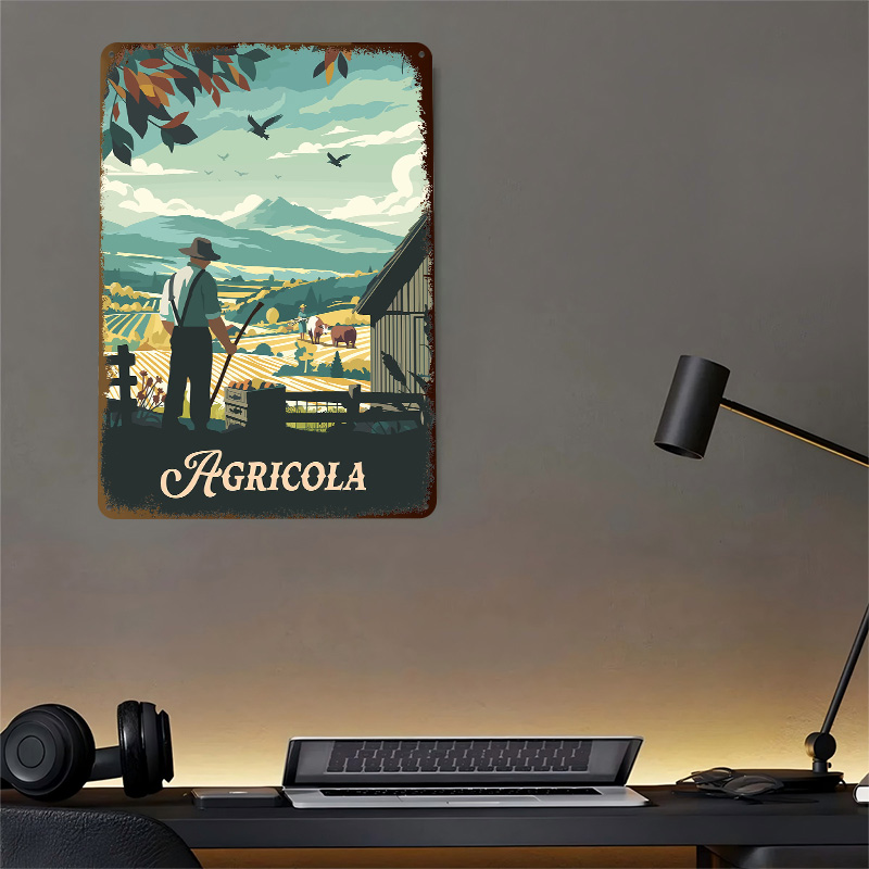 Agricola Board Game Inspired I - Board Game Illustrator recension och pris